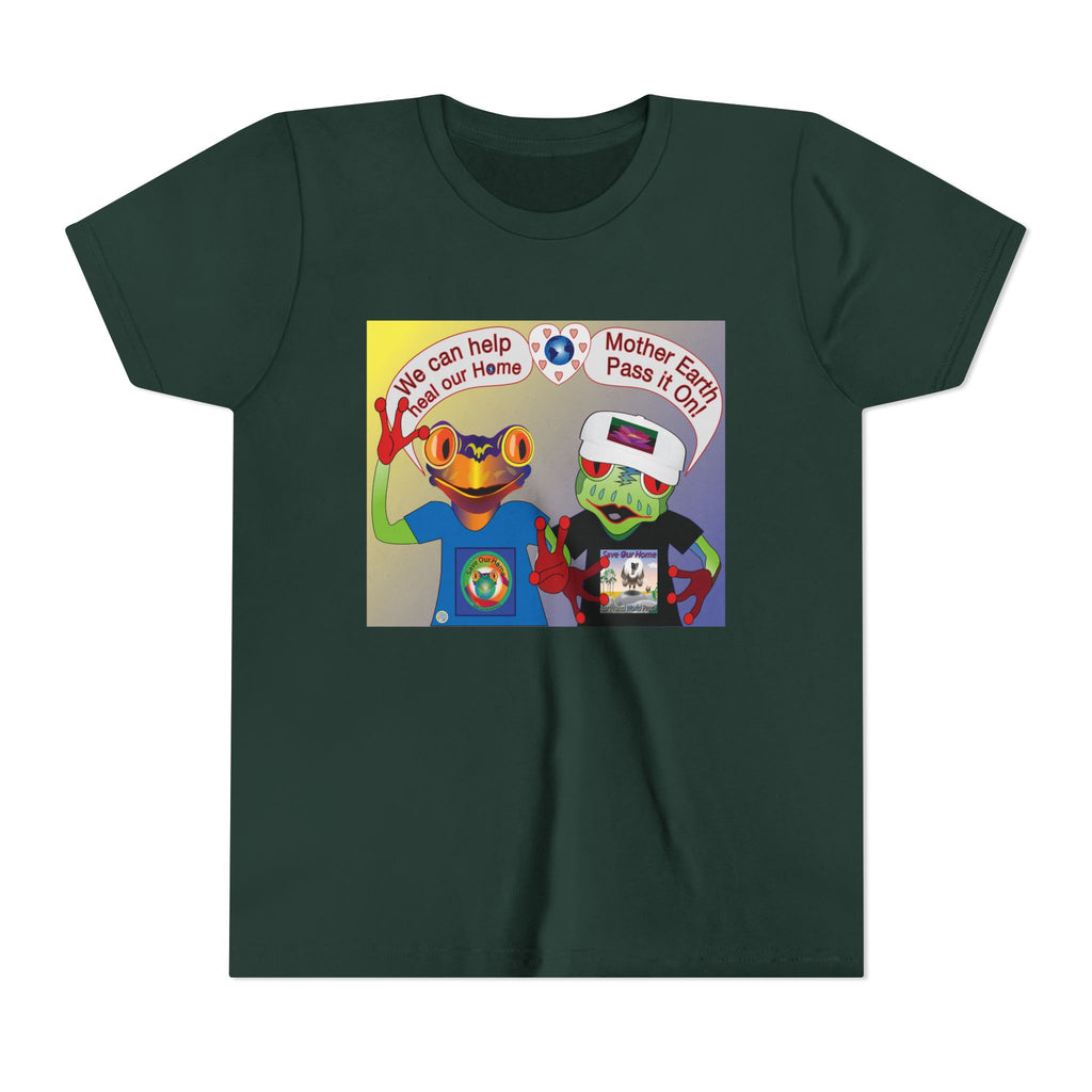 We Help Heal Our Home: Mother Earth Youth Tee