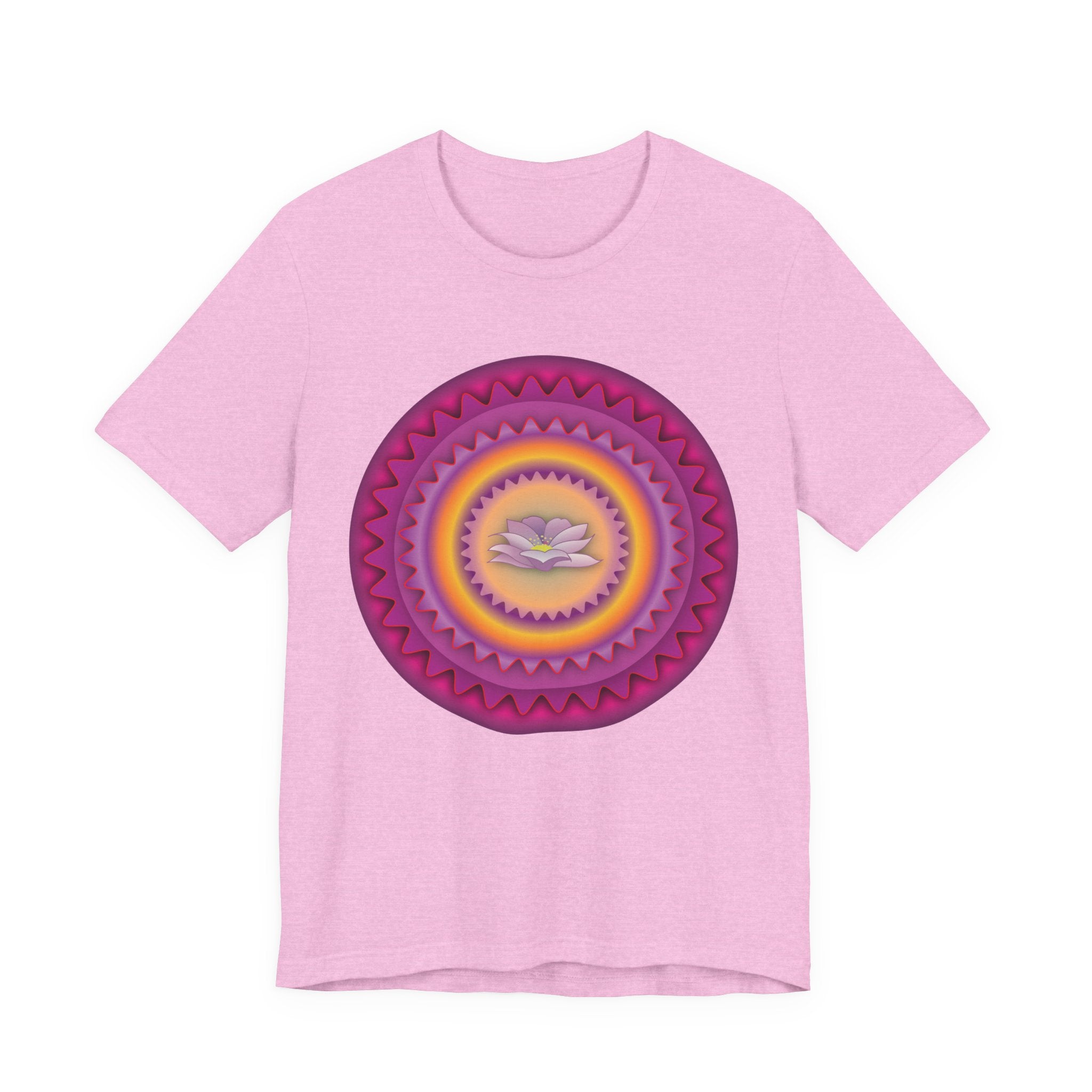 Lotus Petal Art Unisex Softstyle Tee