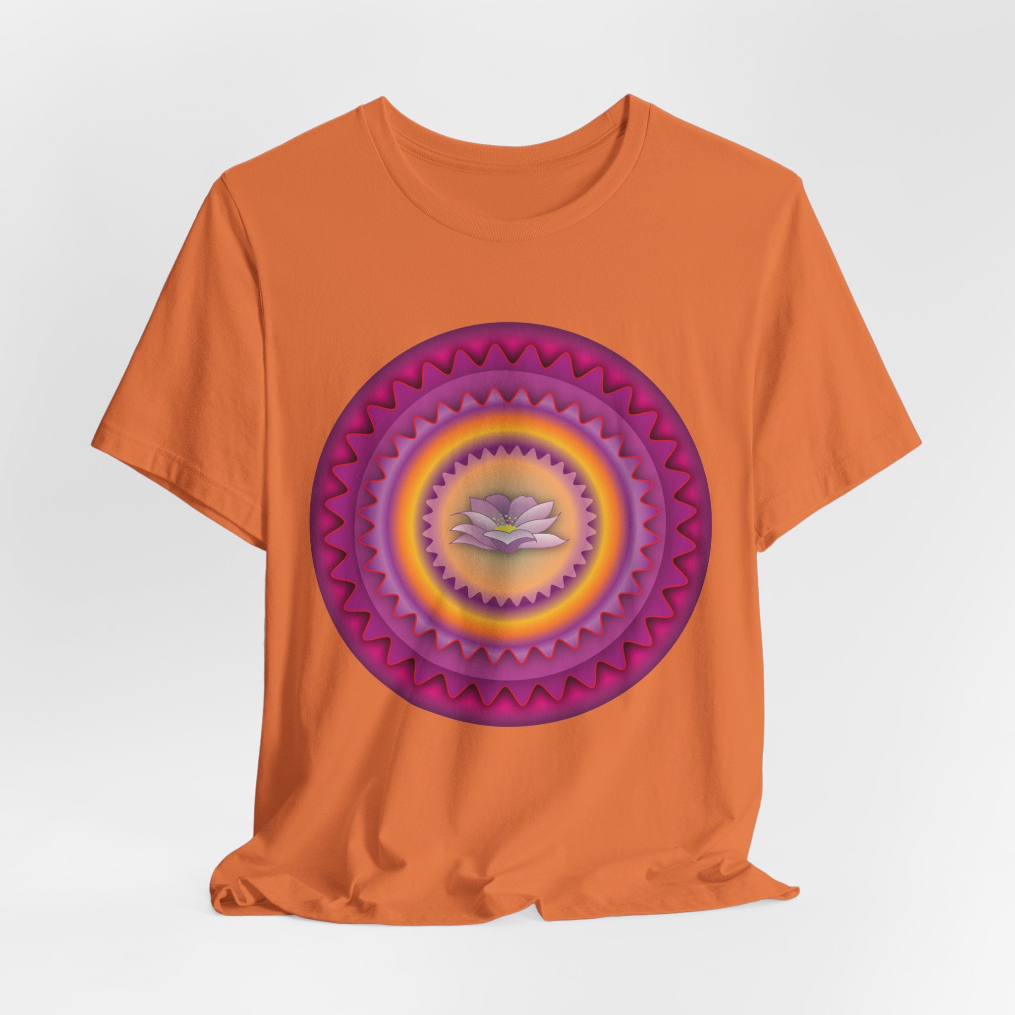 Lotus Petal Art Unisex Softstyle Tee