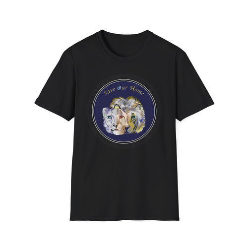 Cat Trio Unisex Softstyle T-Shirt