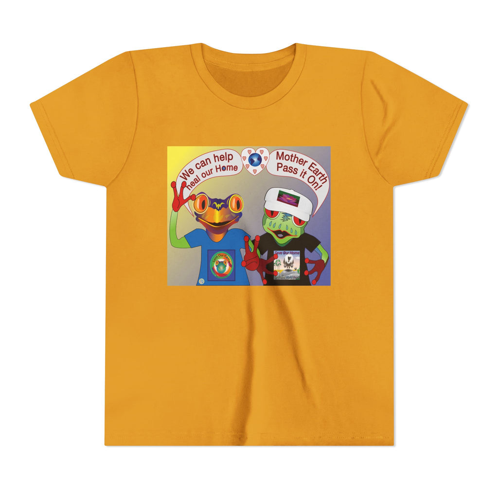 We Help Heal Our Home: Mother Earth Youth Tee