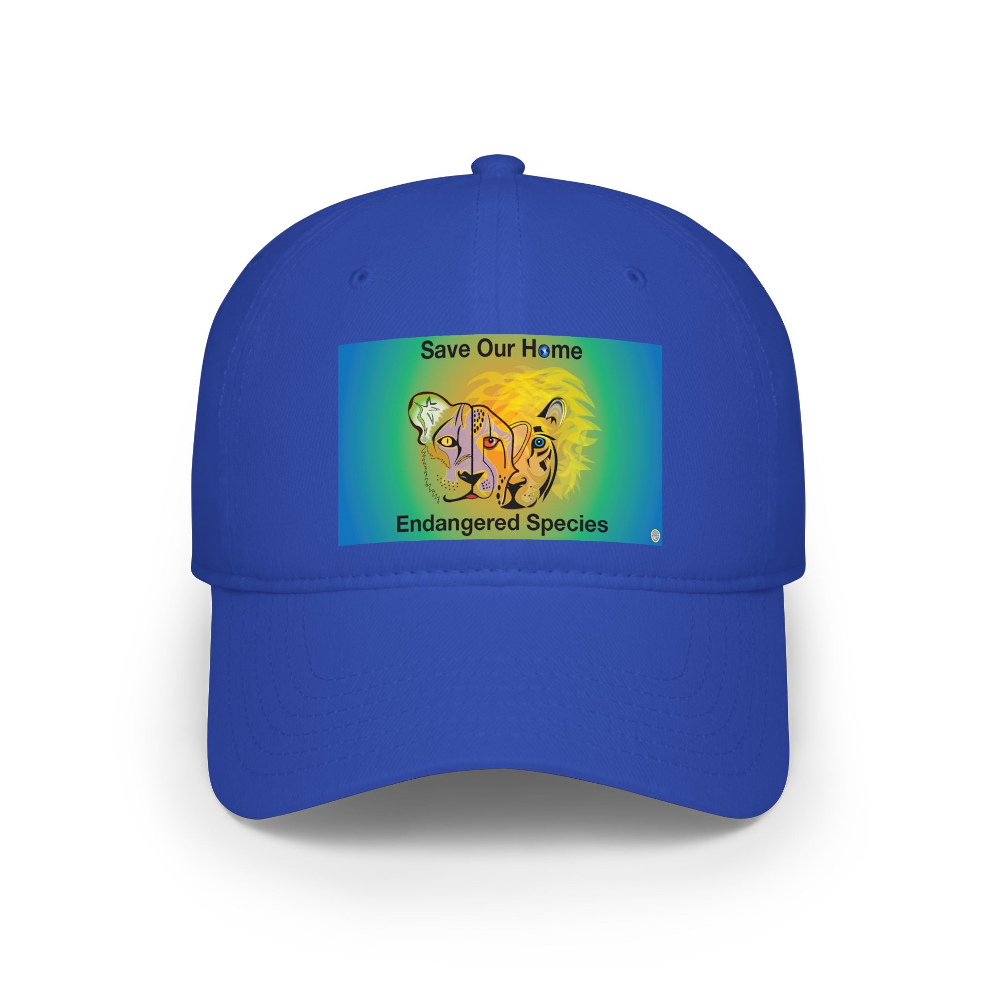 Big Cat Trio  Baseball Cap — Earth and World Peace Design
