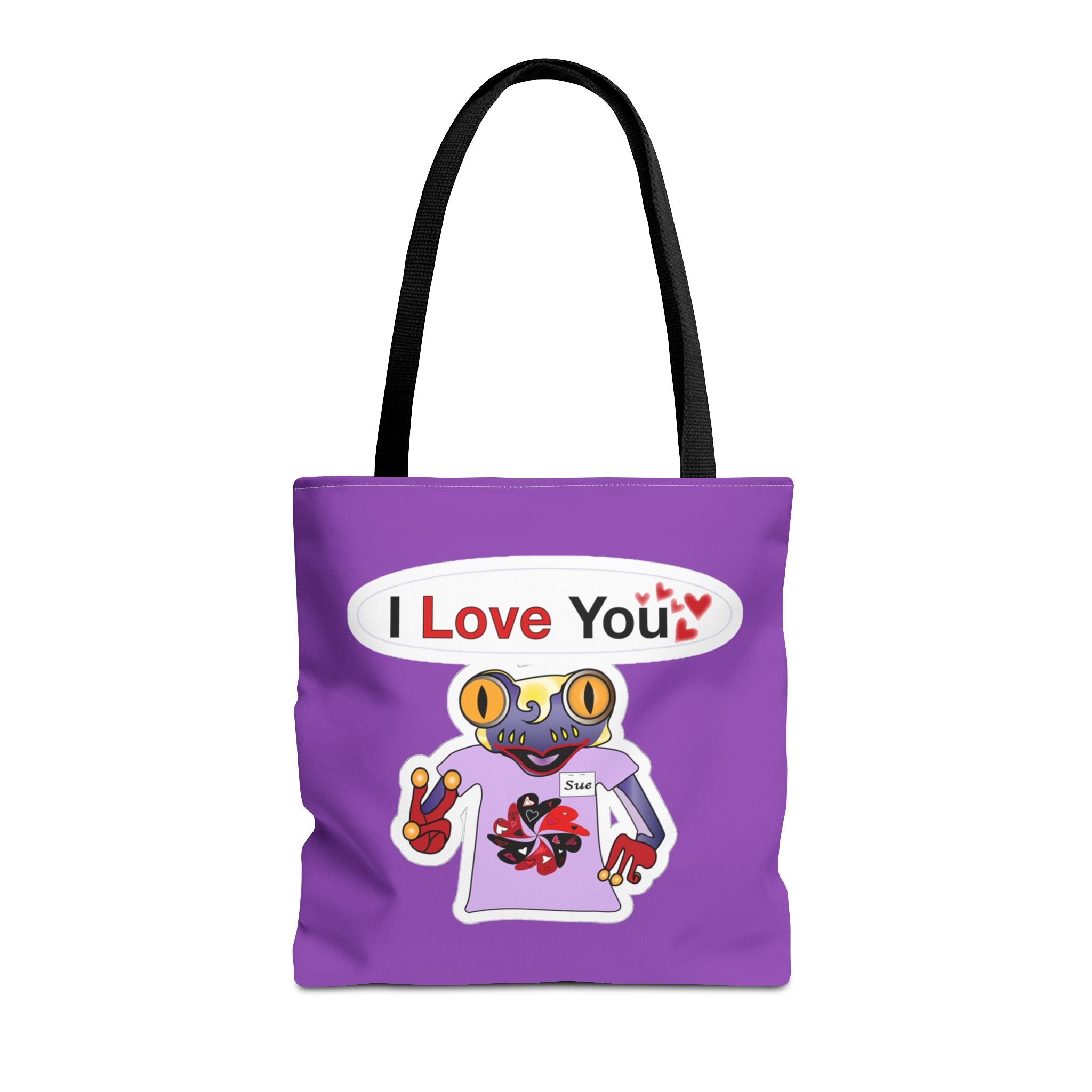 Mc Frog I Love You Sticker 2 Tote