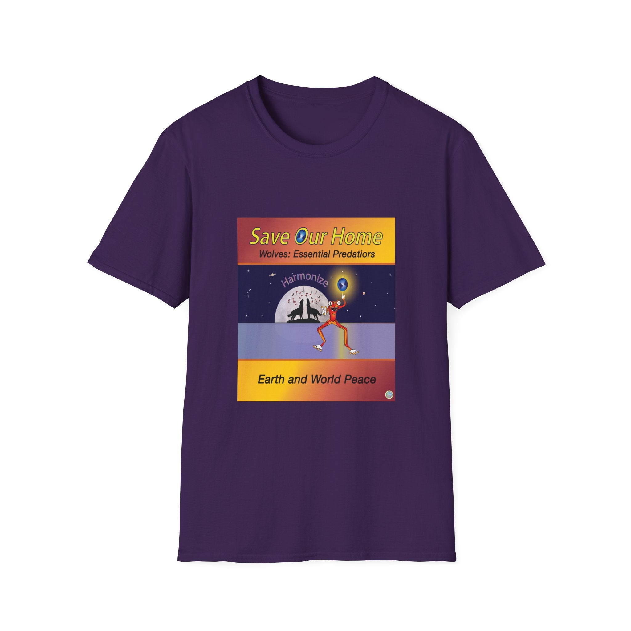 Frog and Wolves  Harmonize Unisex Softstyle T-Shirt