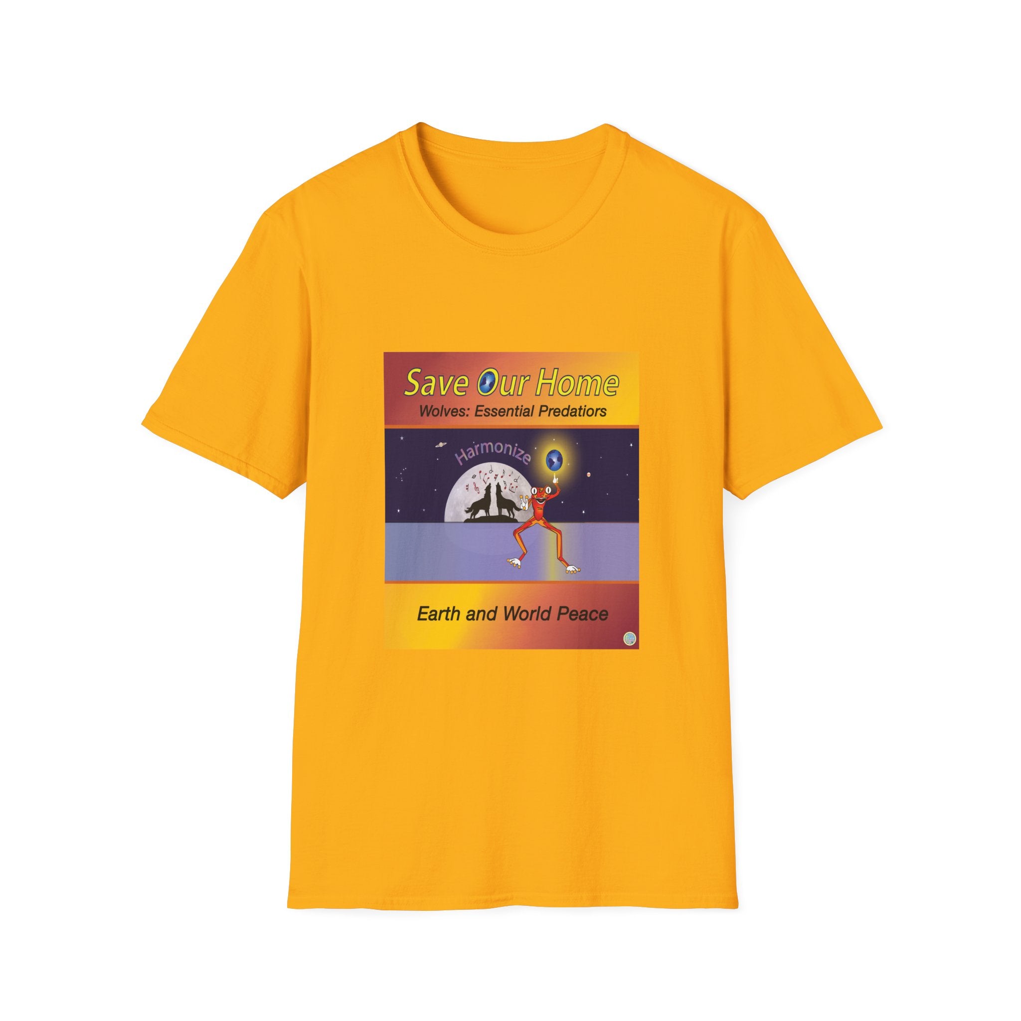 Frog and Wolves  Harmonize Unisex Softstyle T-Shirt