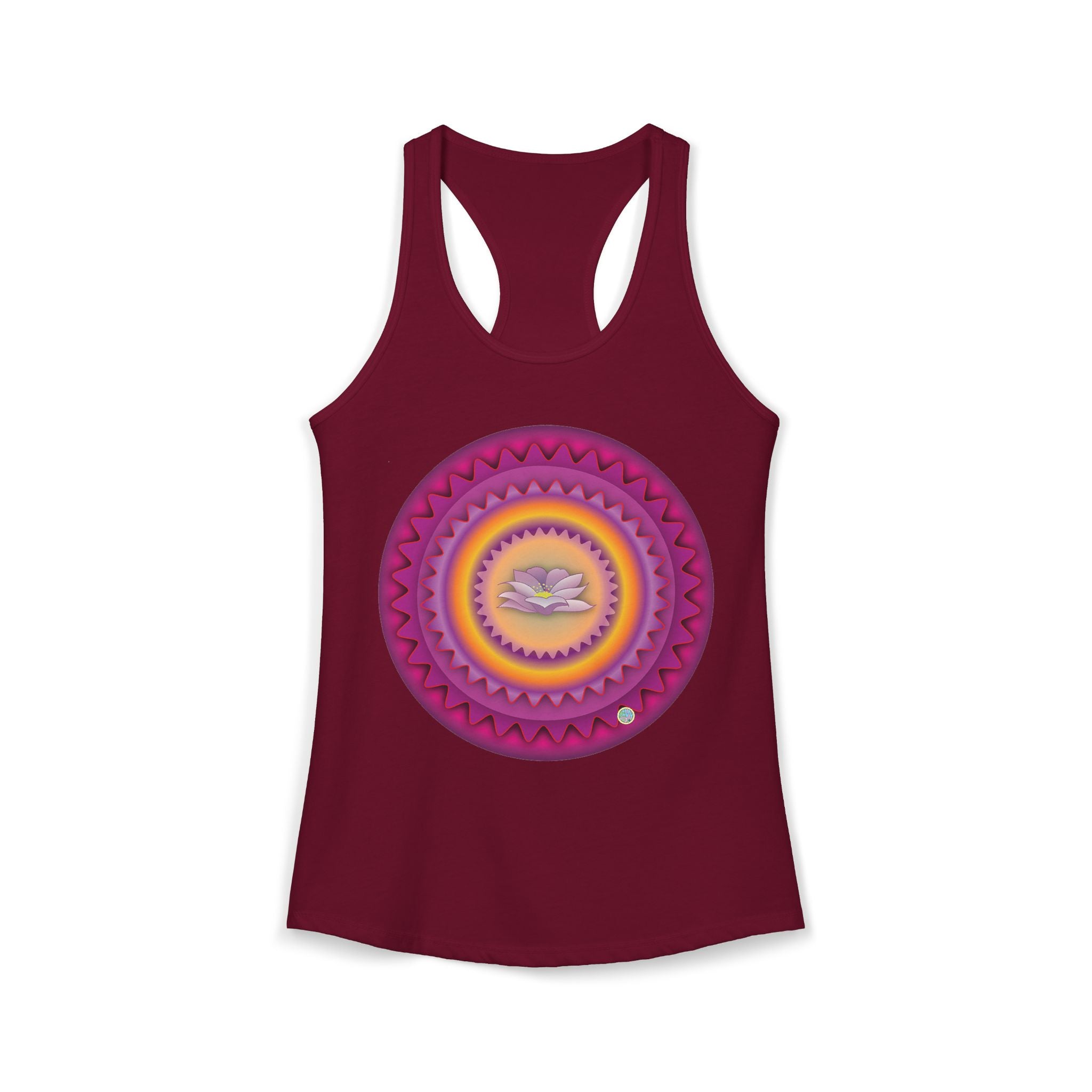 Lotus Petals Racerback Tank