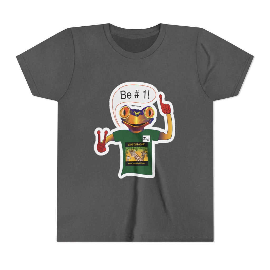 Frog: Be # 1 Sticker Tee
