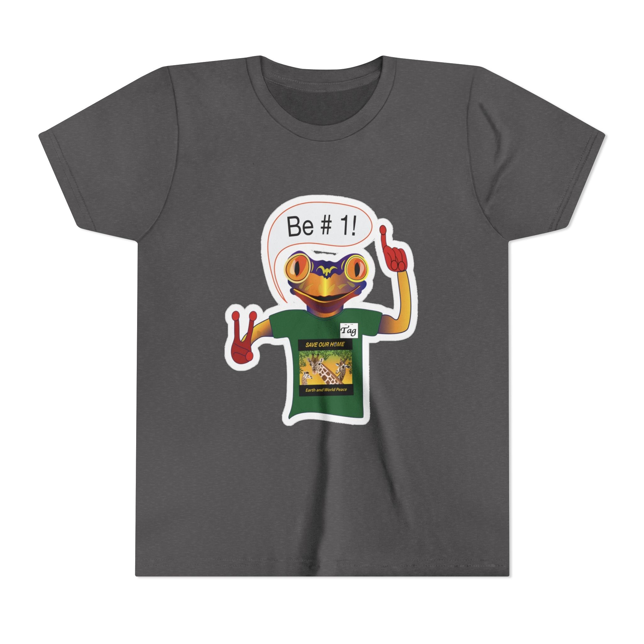 Frog: Be # 1 Sticker Tee