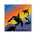 Orcas Endangered Sticker