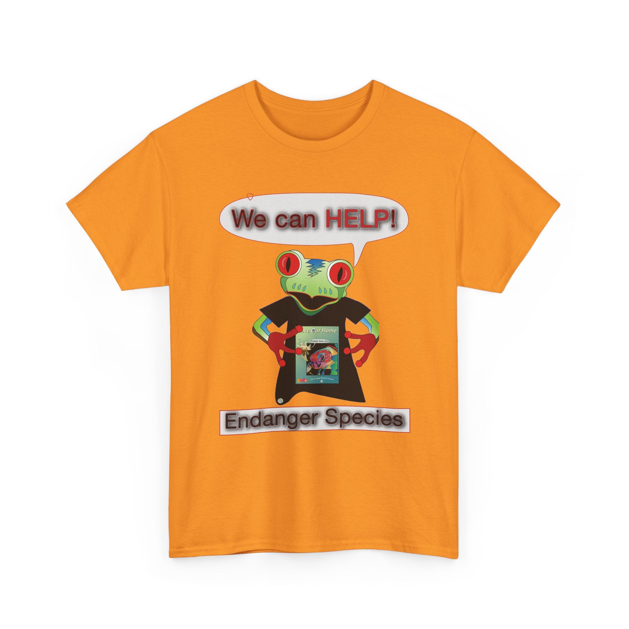 Yes We Can Help, Endangered Species T-Shirt