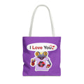 Mc Frog I Love You Sticker 2 Tote