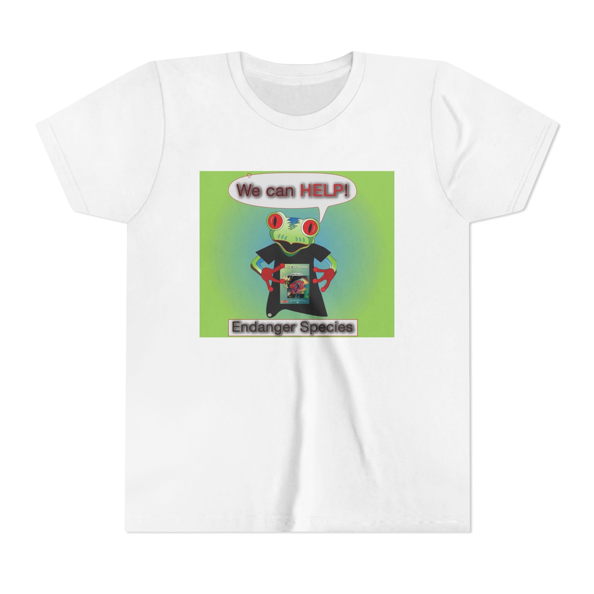 We Can Help Endangered Species Youth Tee