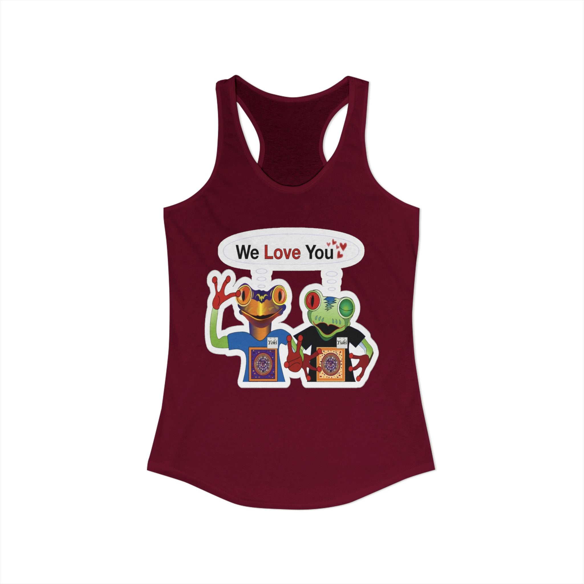 Mc Frog  Sticker Tank We Love You