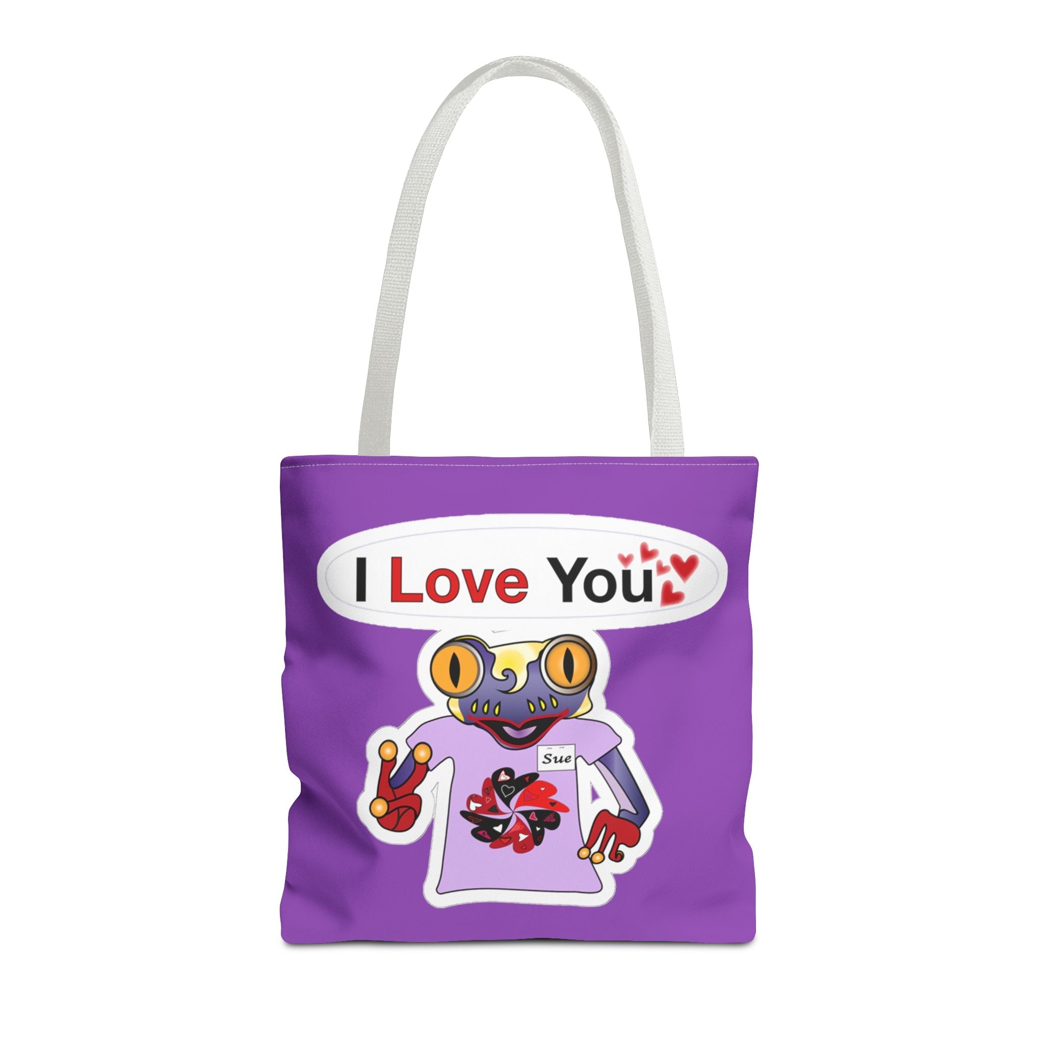 Mc Frog I Love You Sticker 2 Tote