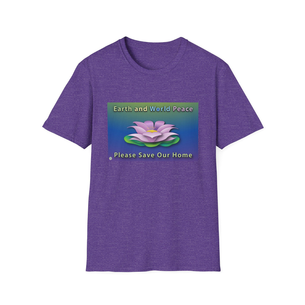 Floating Lotus Unisex Softstyle Tee