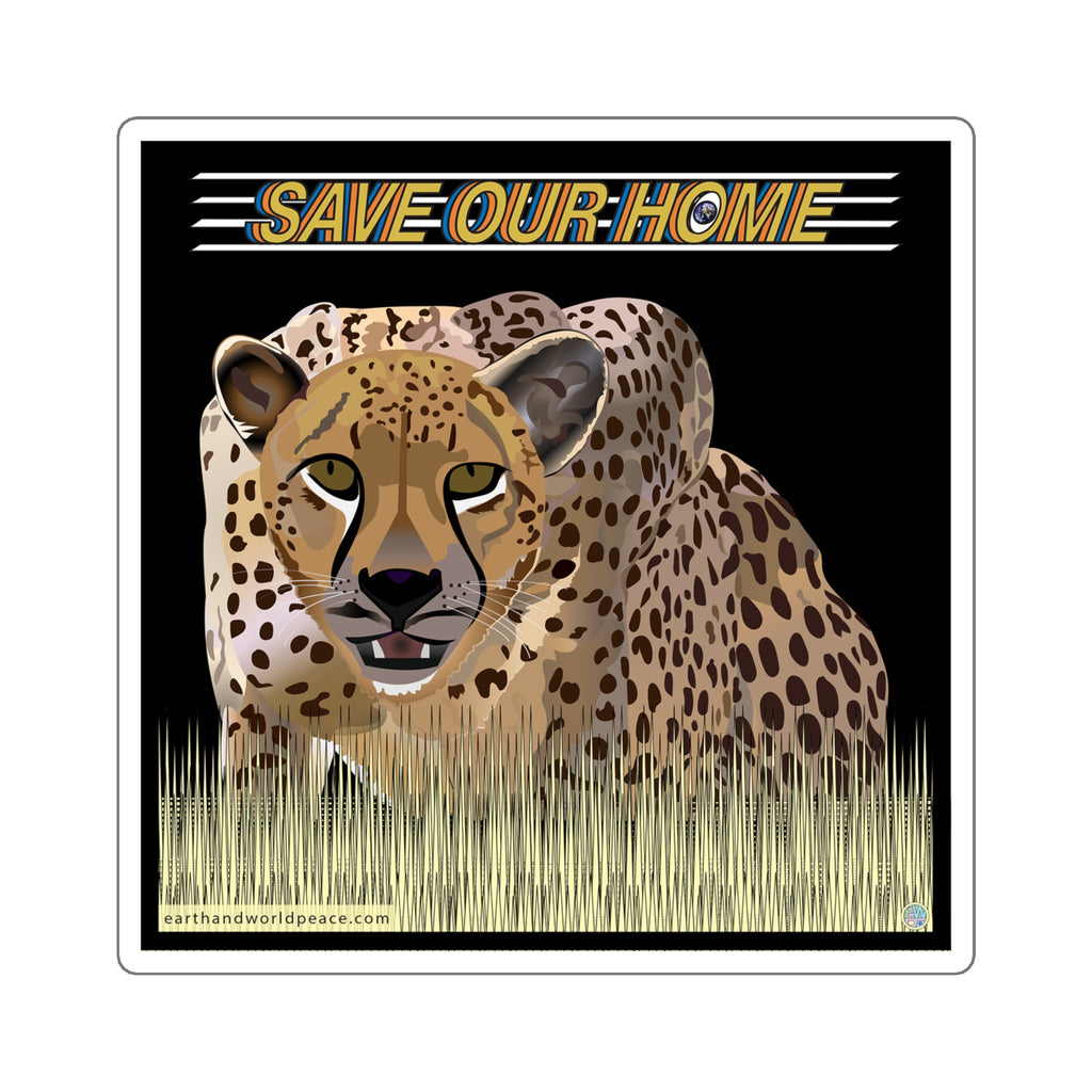 Cheeta 6" Sticker
