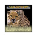 Cheeta 6" Sticker
