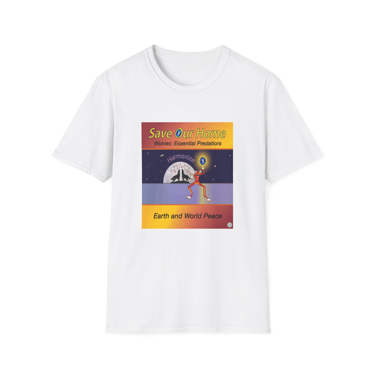 Frog and Wolves  Harmonize Unisex Softstyle T-Shirt