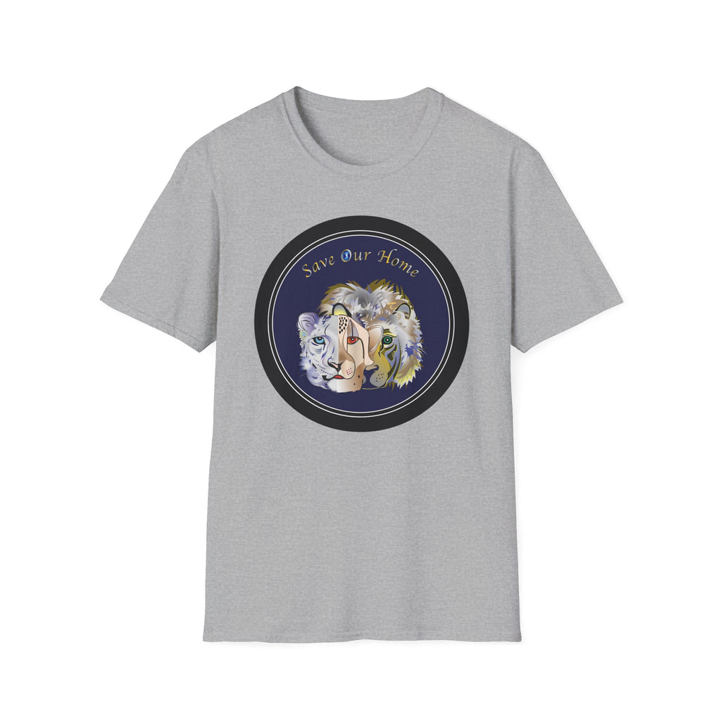 Cat Trio Unisex Softstyle T-Shirt