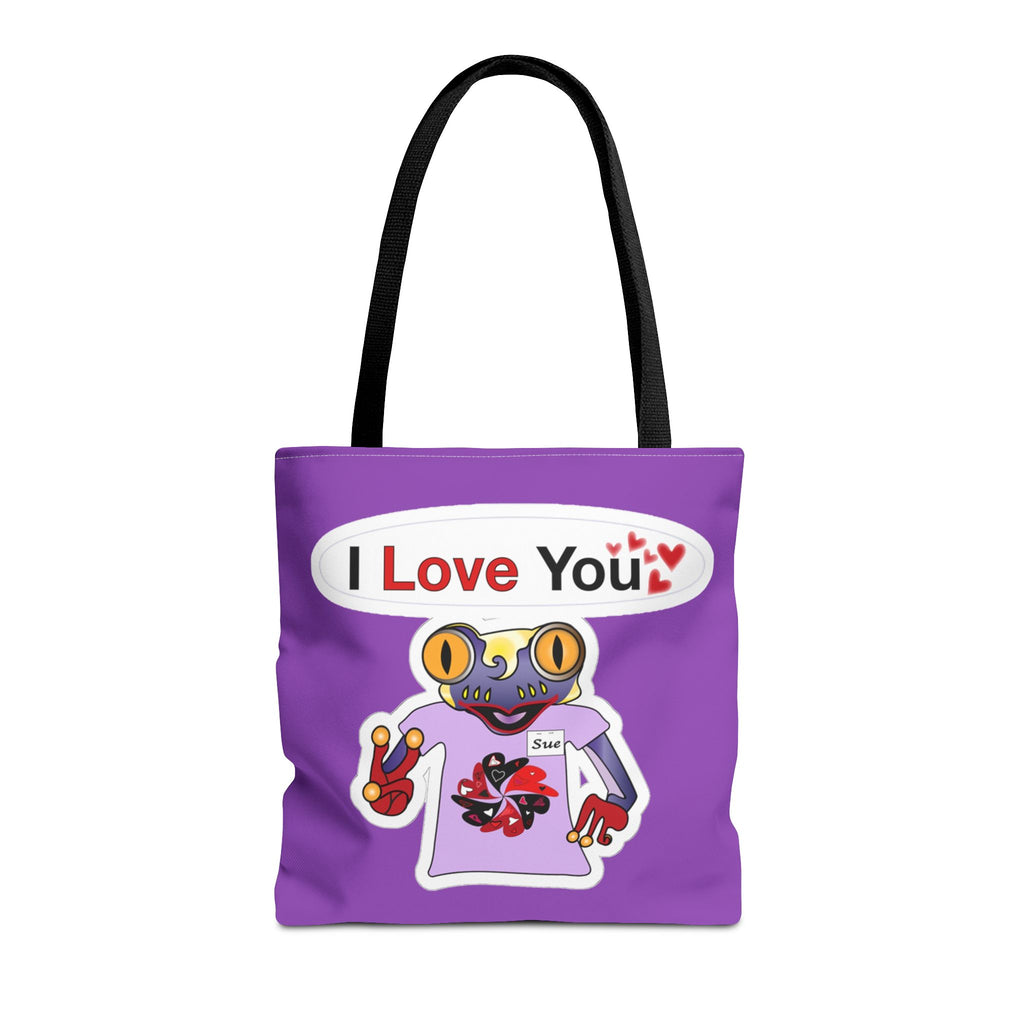 Mc Frog I Love You Sticker 2 Tote