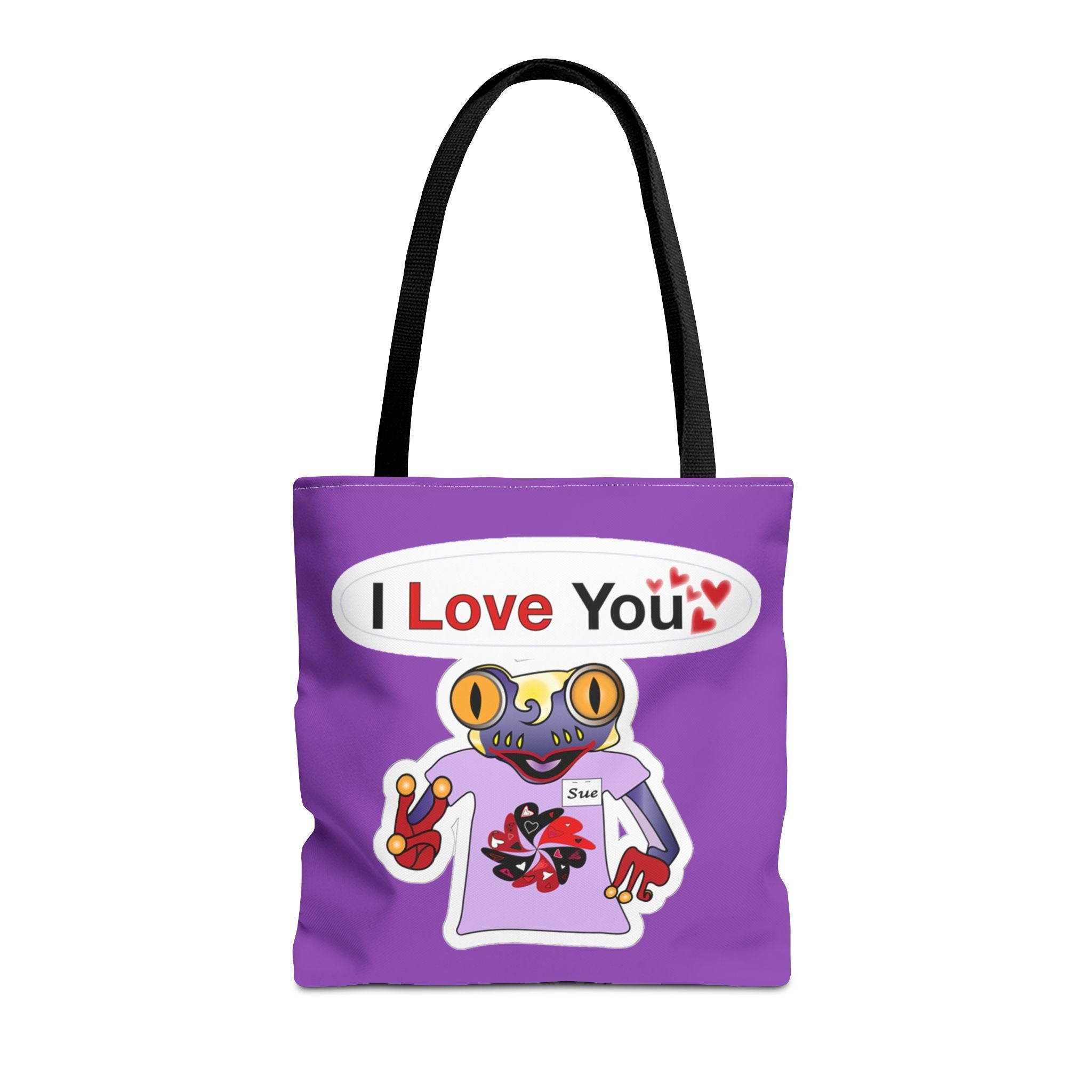 Mc Frog I Love You Sticker 2 Tote