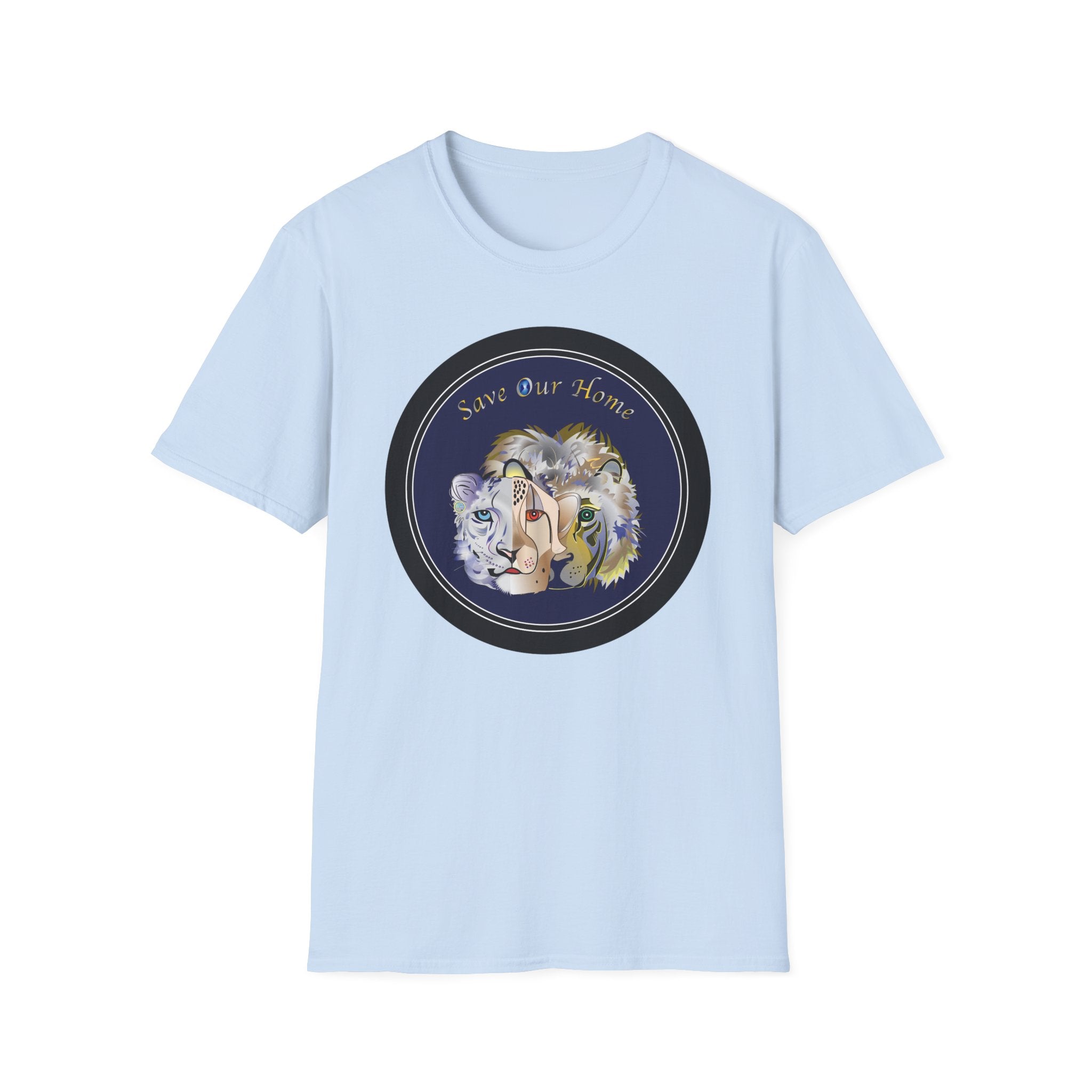 Cat Trio Unisex Softstyle T-Shirt