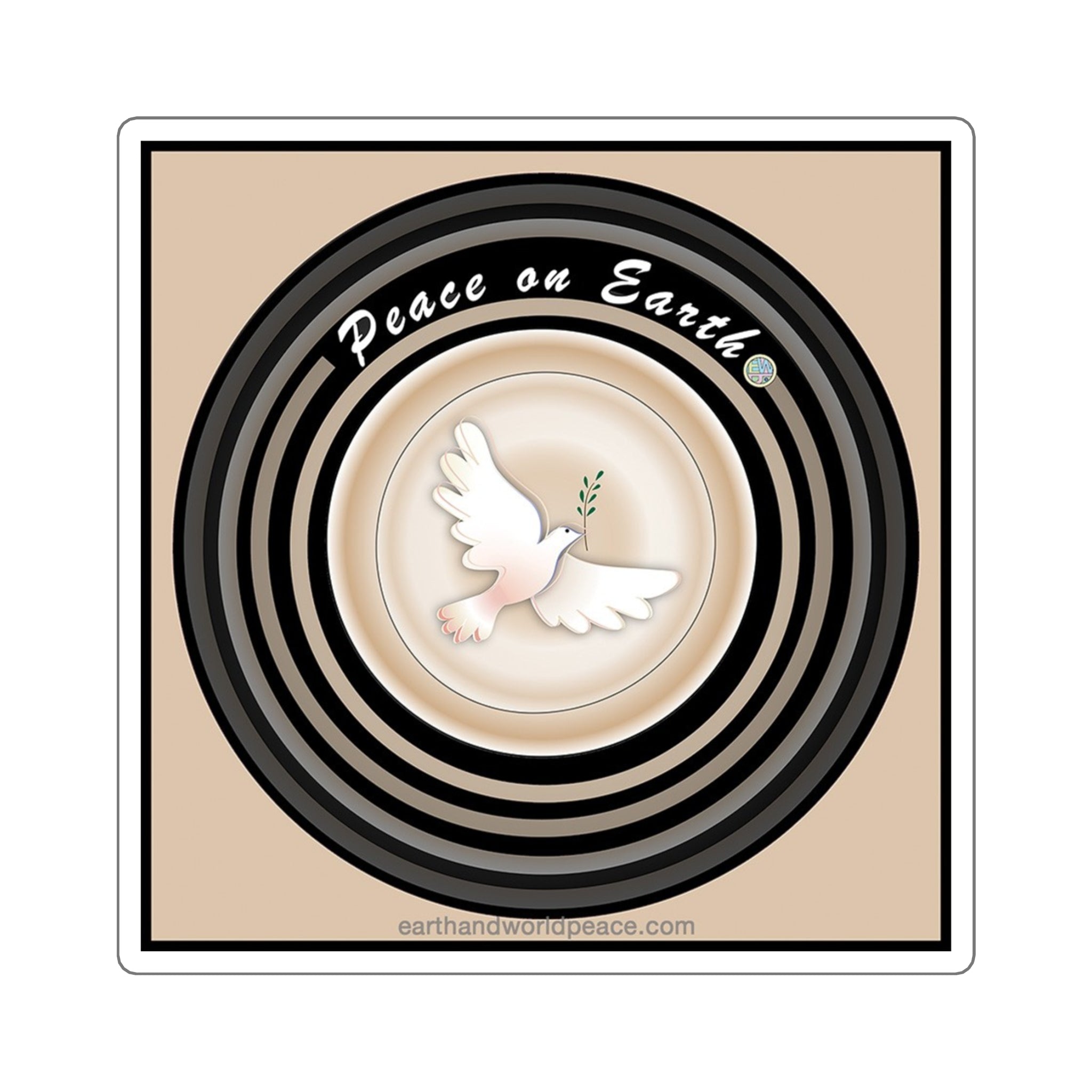 Dove Peace on Earth Sticker