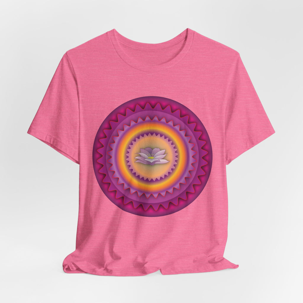 Lotus Petal Art Unisex Softstyle Tee