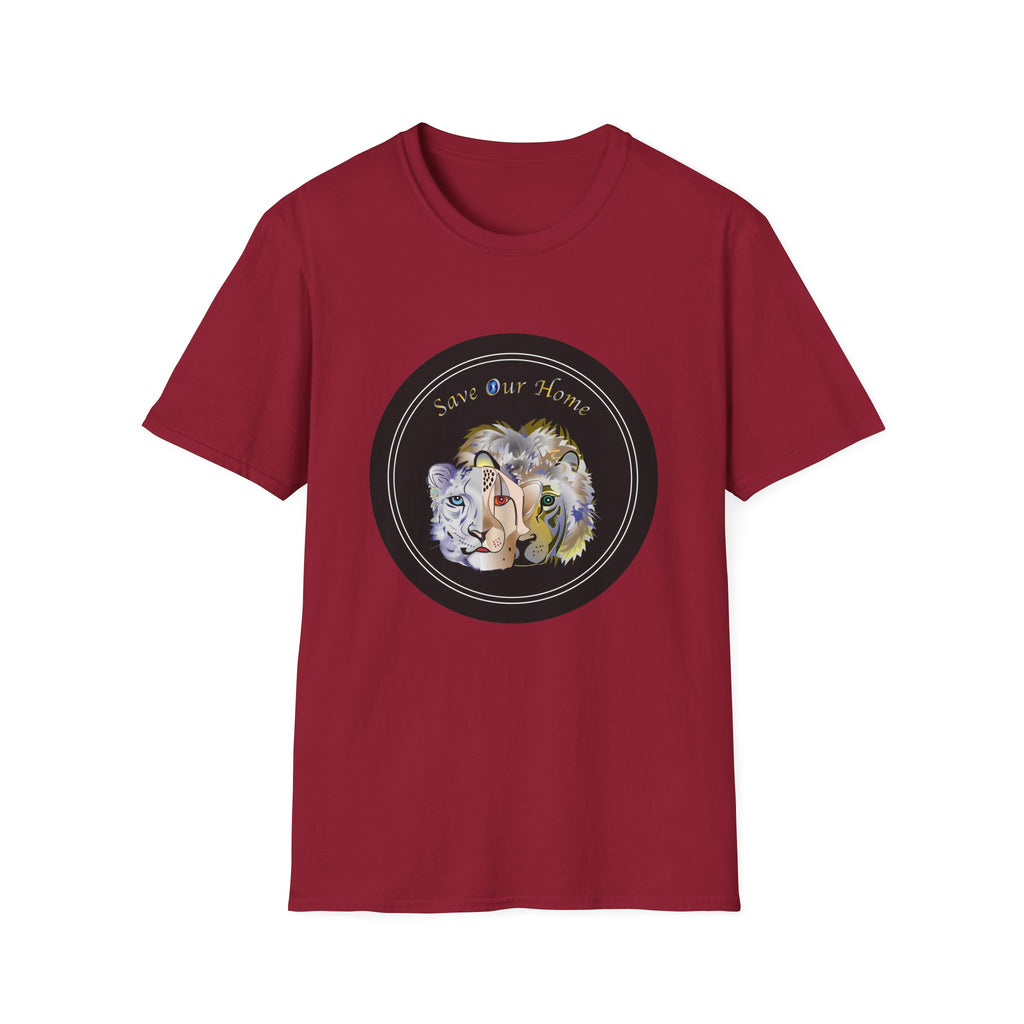 Cats Trio Unisex Softstyle Tee