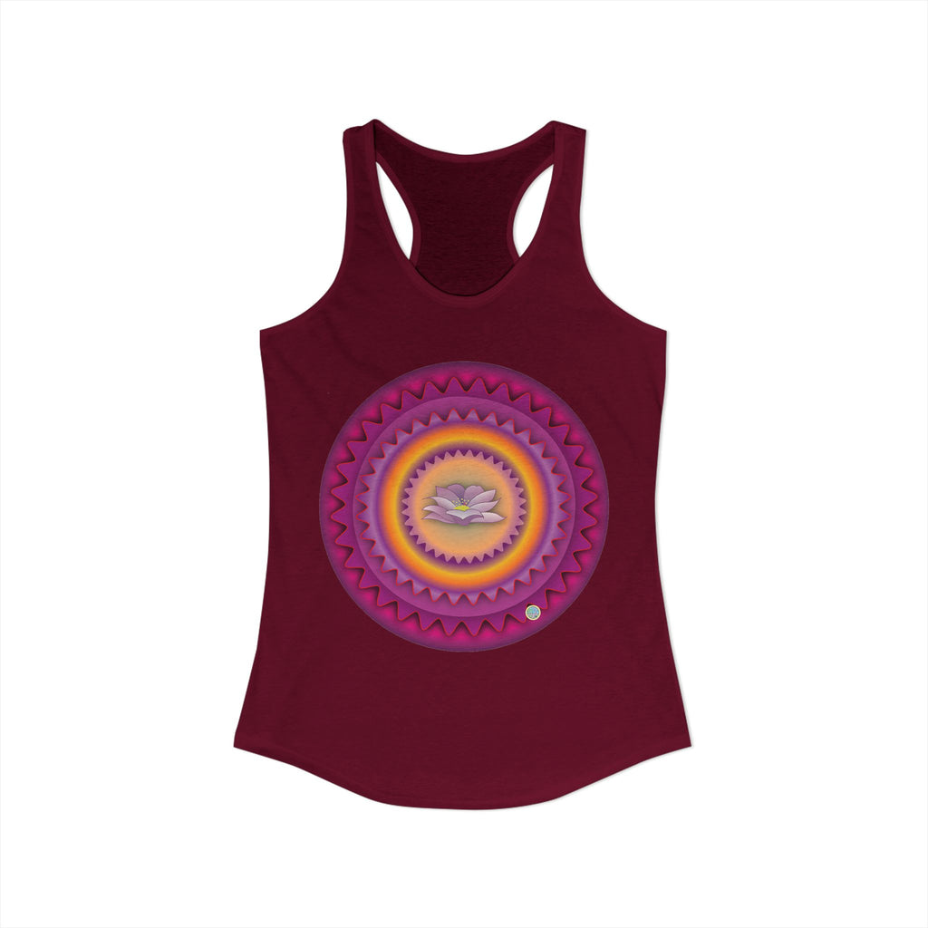 Lotus Petals Racerback Tank