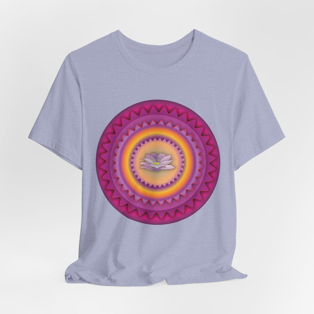 Lotus Petal Art Unisex Softstyle Tee
