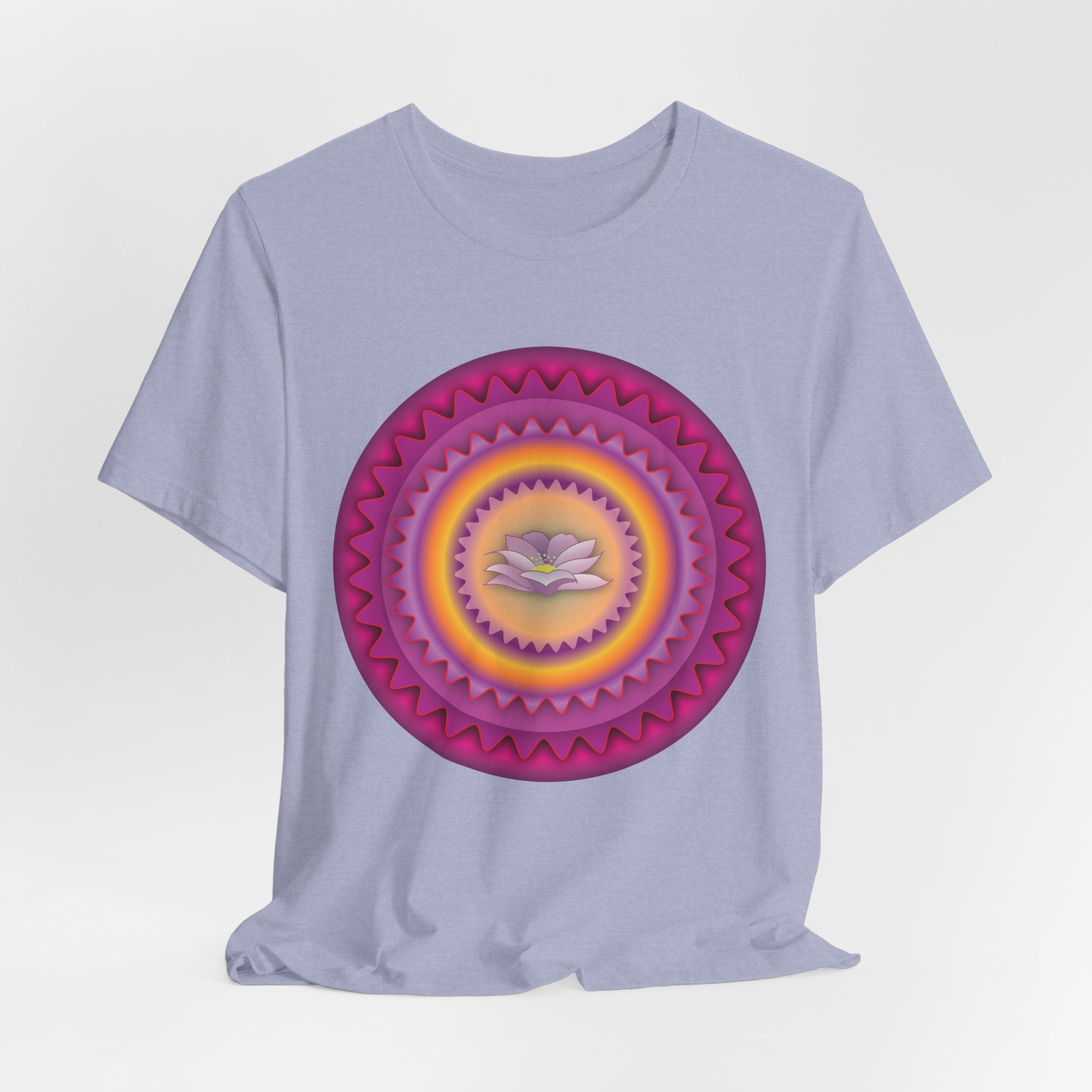Lotus Petal Art Unisex Softstyle Tee