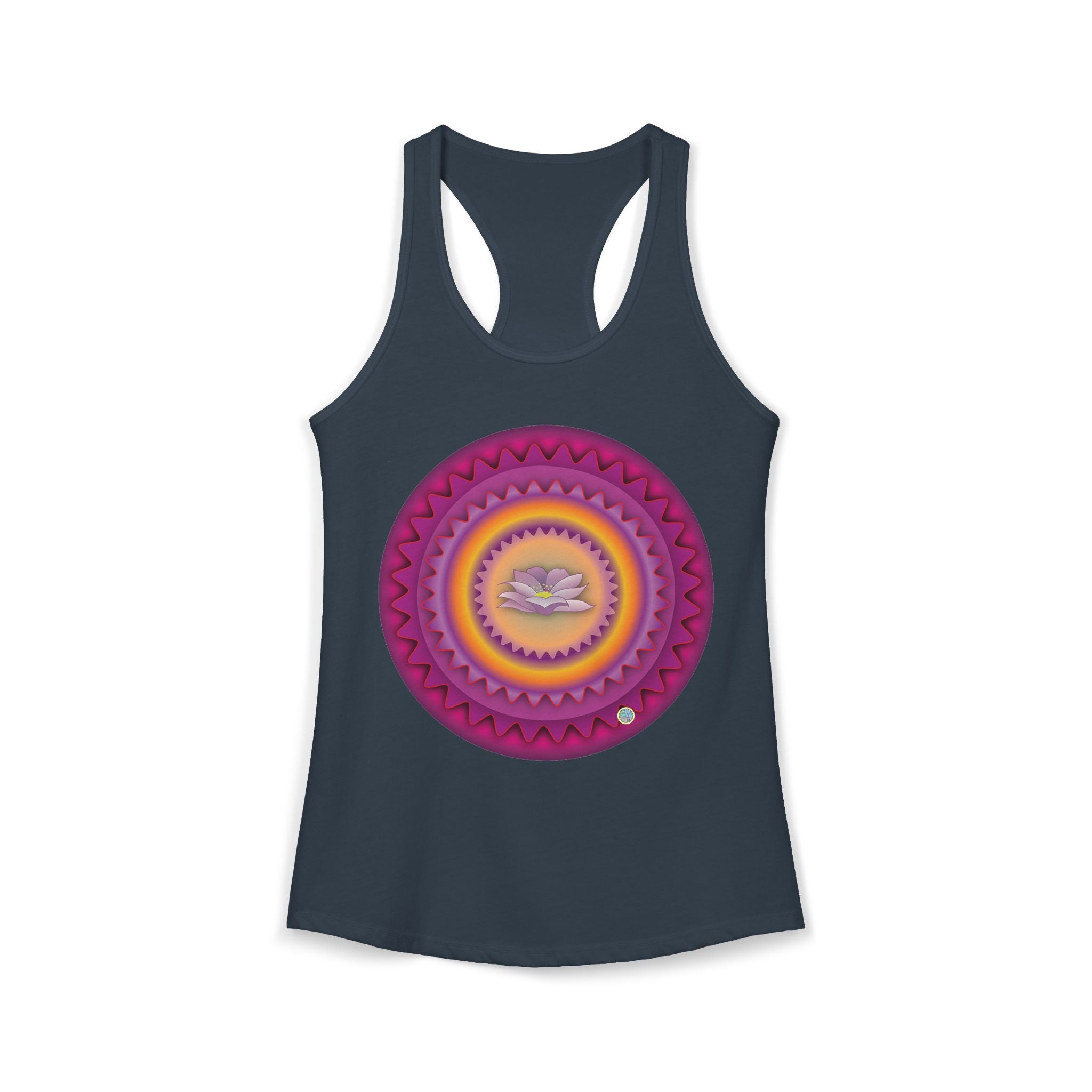 Lotus Petals Racerback Tank