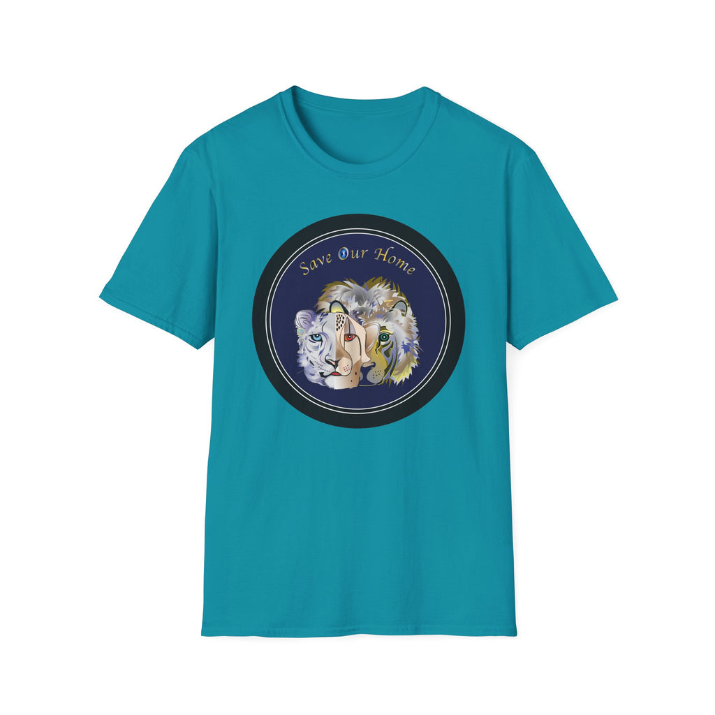 Cat Trio Unisex Softstyle T-Shirt