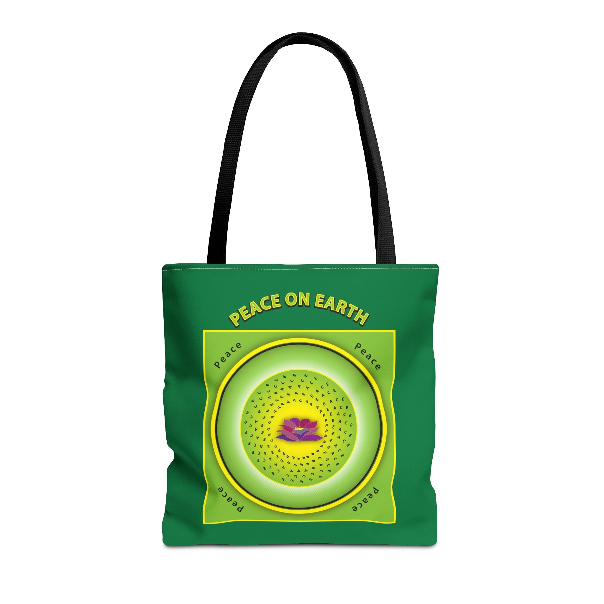 Peace Peace Peace Radiates Tote Bag