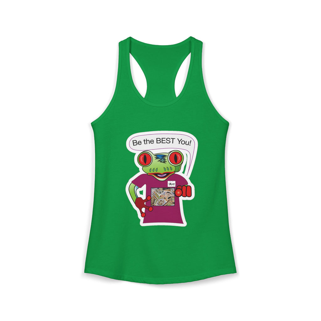Frog Sticker Tank Tops Be the Best You Can Be