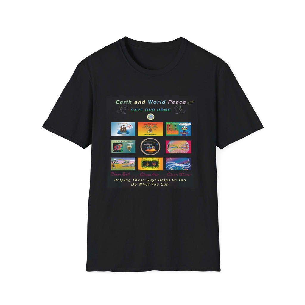 Helping Them Helps Us Unisex Softstyle T-Shirt