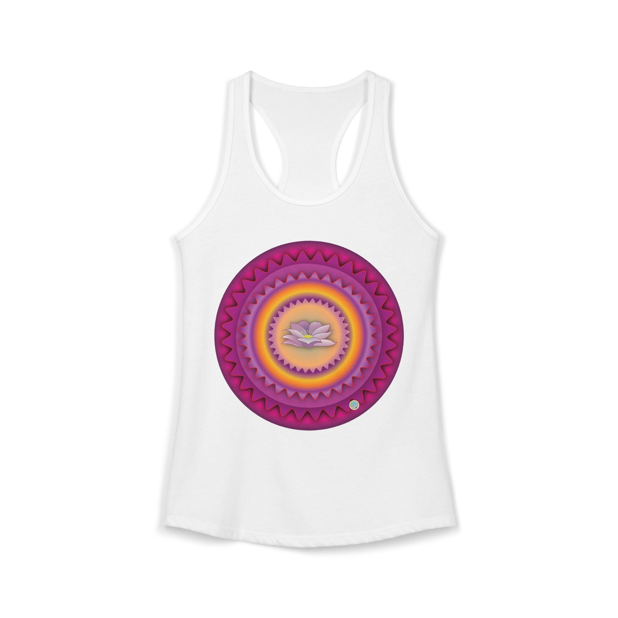 Lotus Petals Racerback Tank