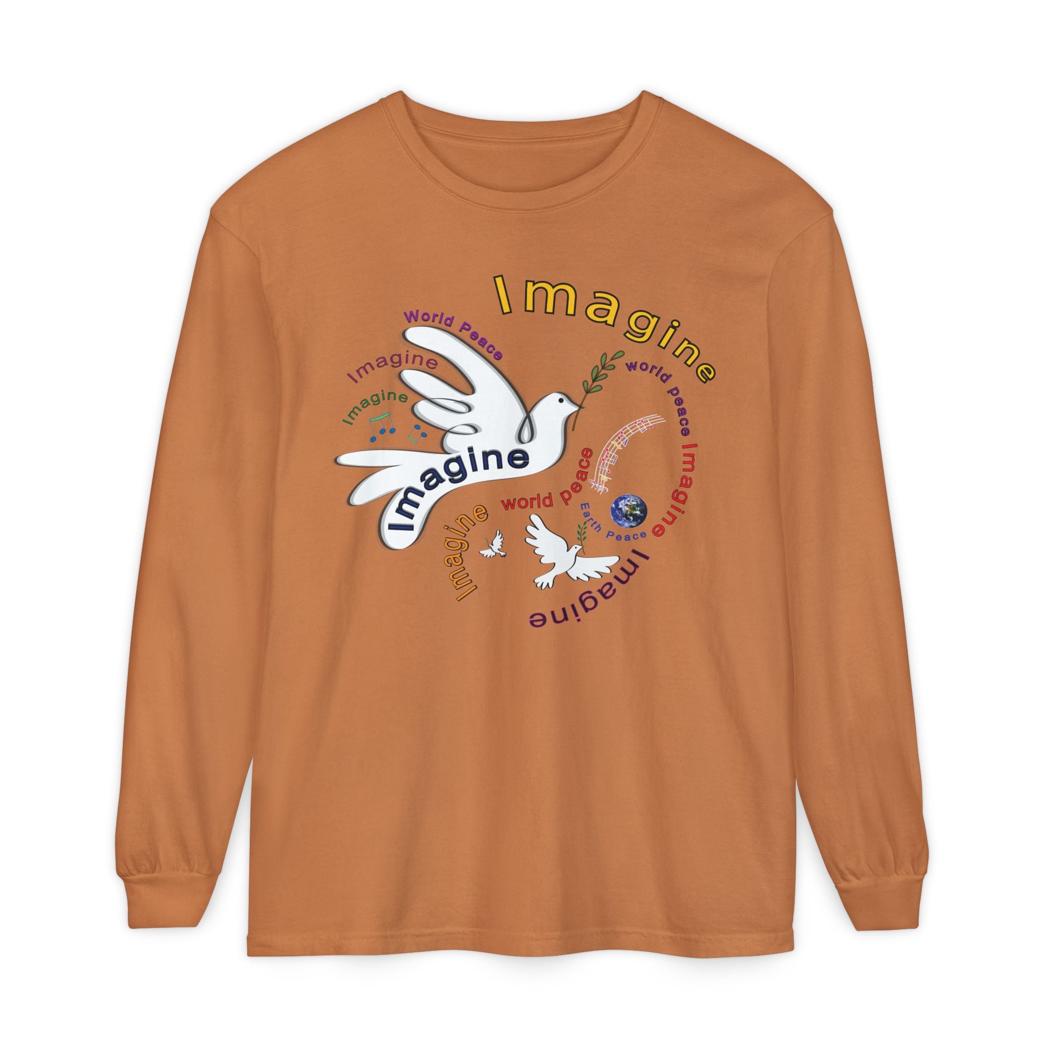 magine World Peace Invisible Tee