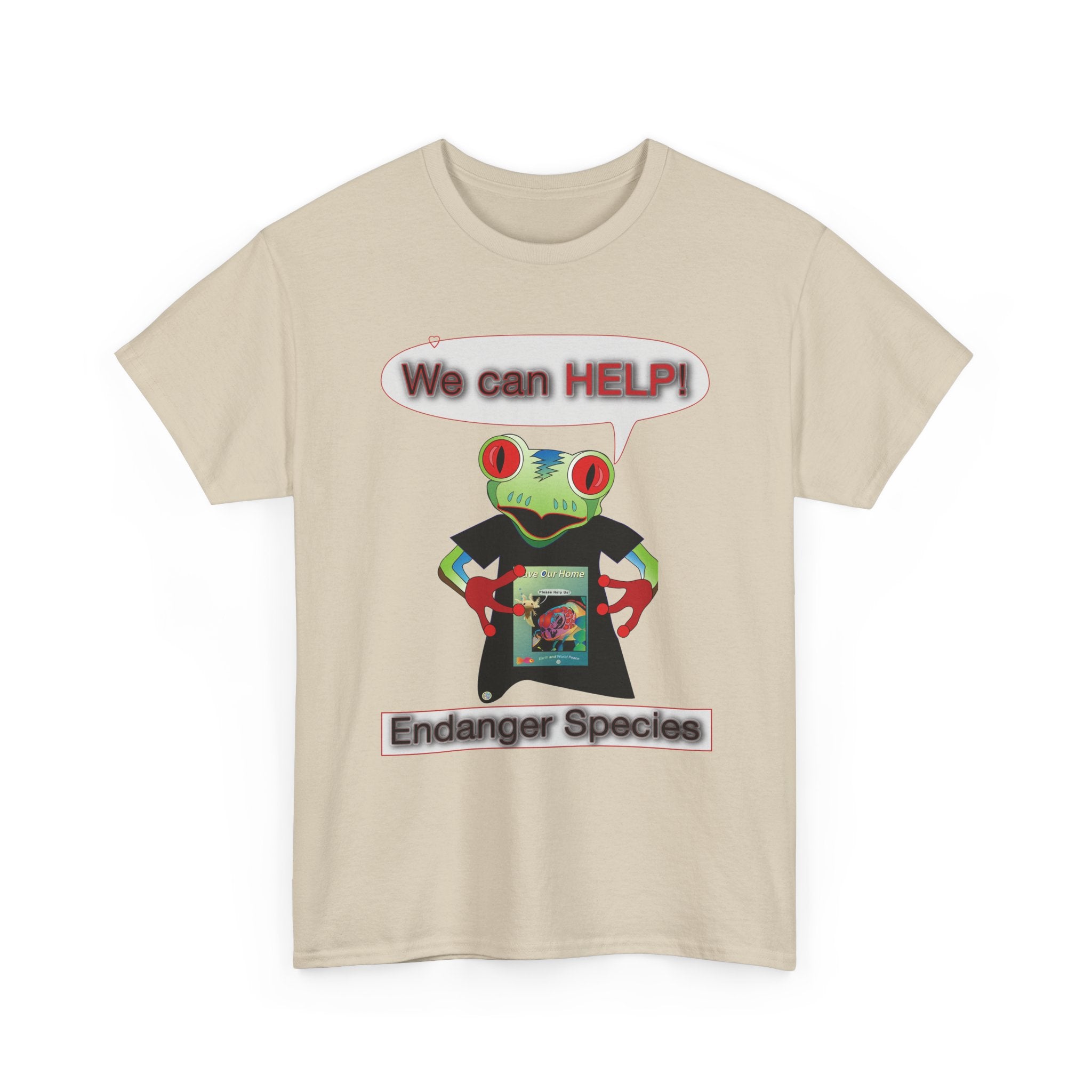Yes We Can Help, Endangered Species T-Shirt