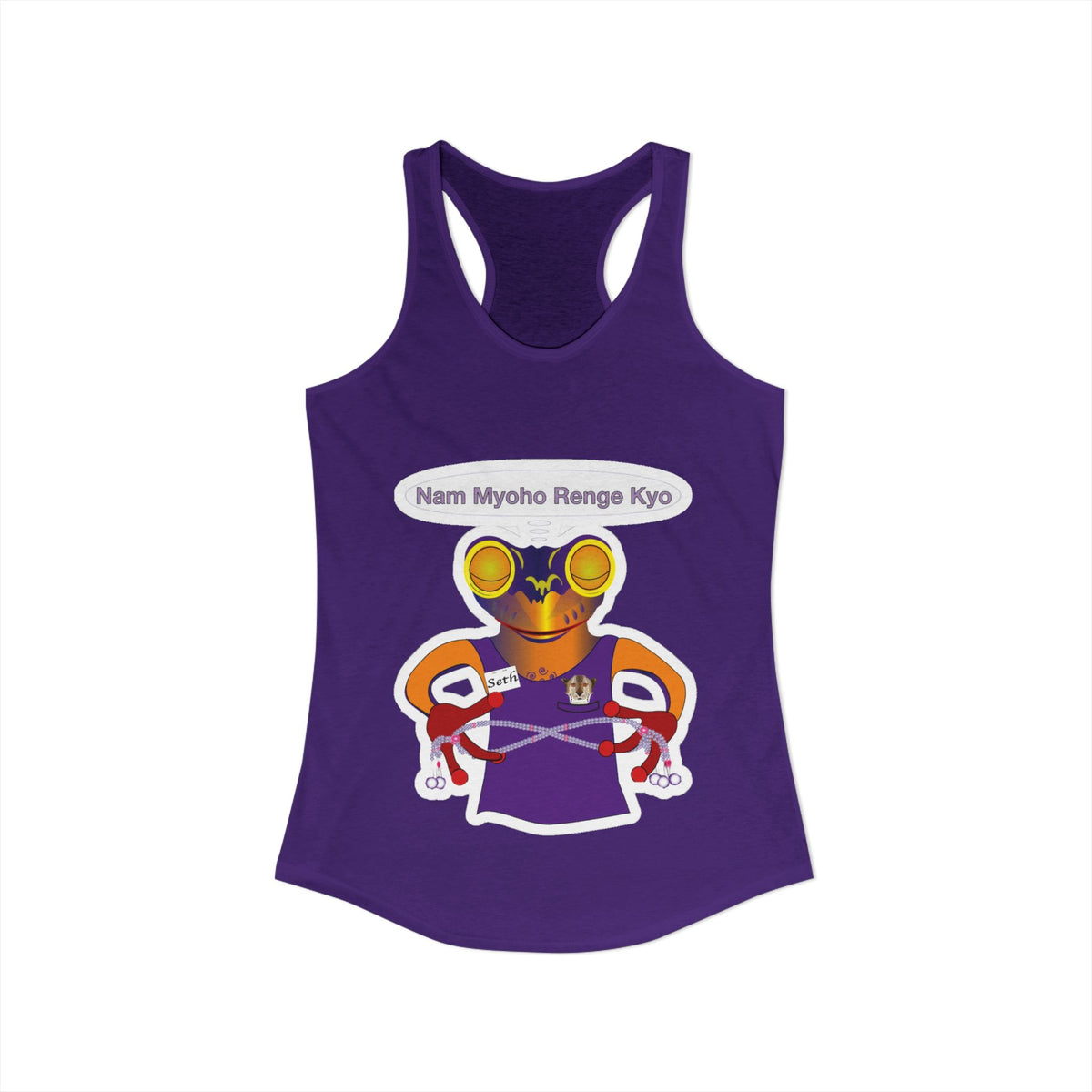 Frog Sticker Tank Tops NamMYOHO