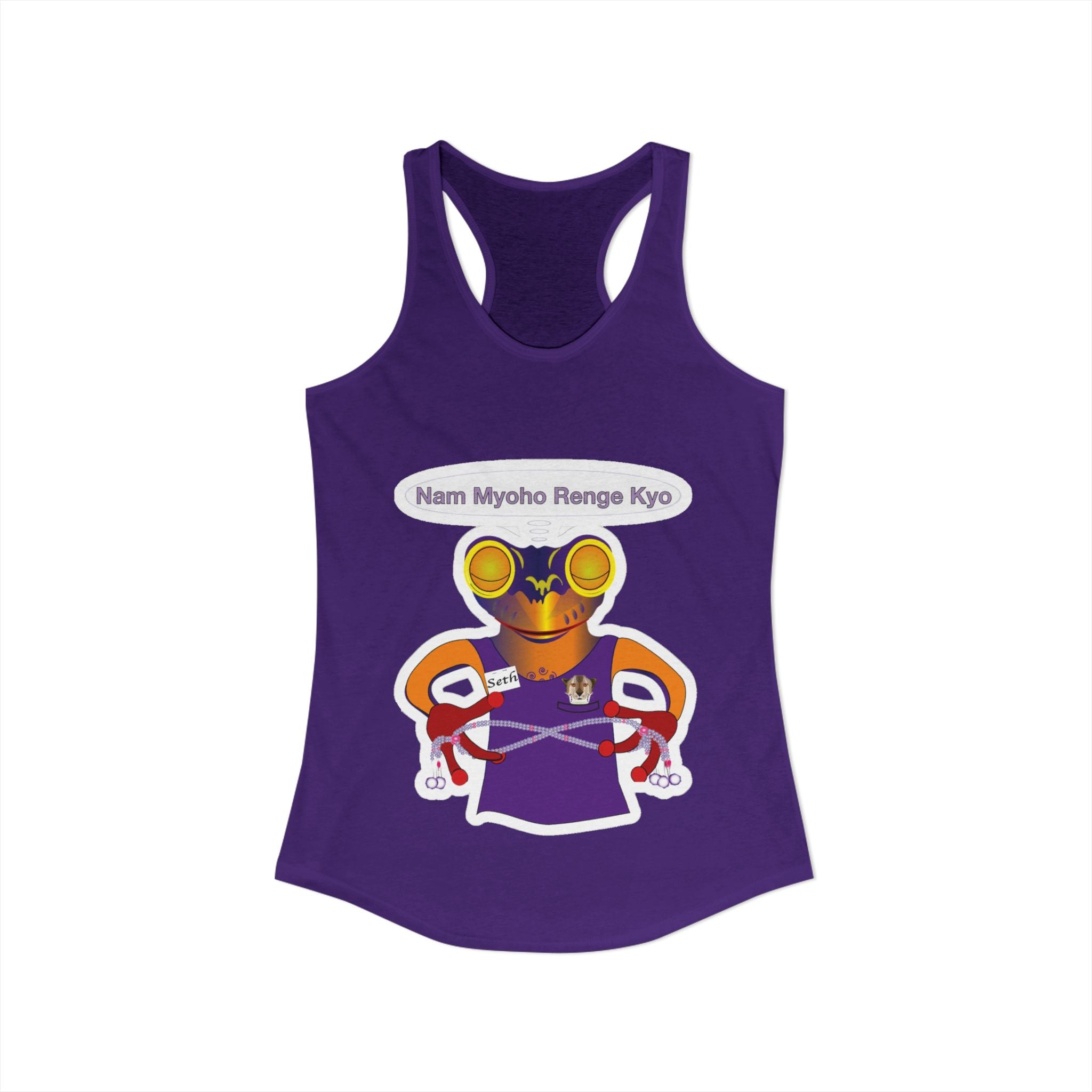 Frog Sticker Tank Tops NamMYOHO