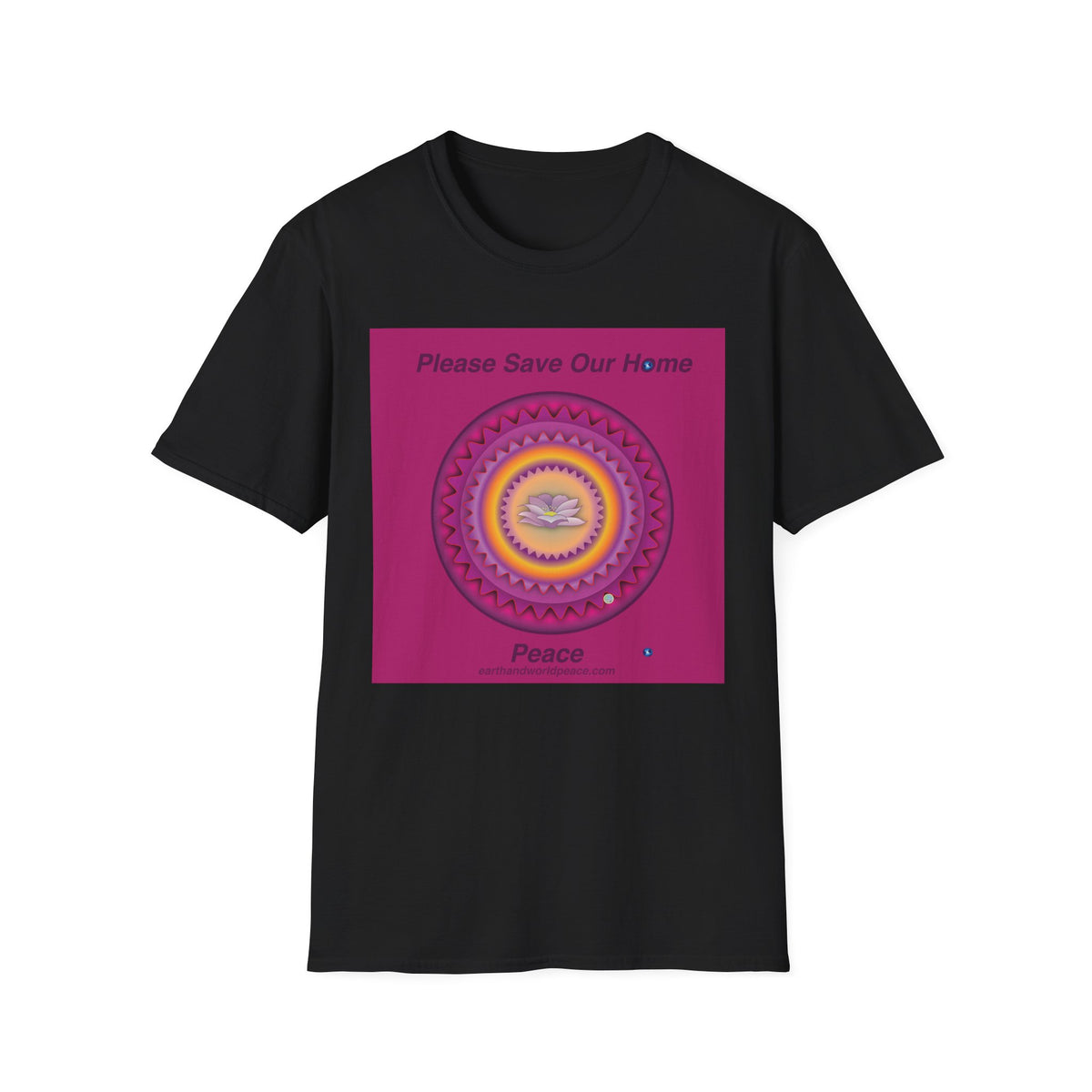 Lotus Petals Peace T-Shirt
