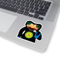 Sam McFrog  Kiss-Cut Sticker Peace