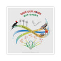 Alternative Energy Sticker, Solar, Wind & Water Power