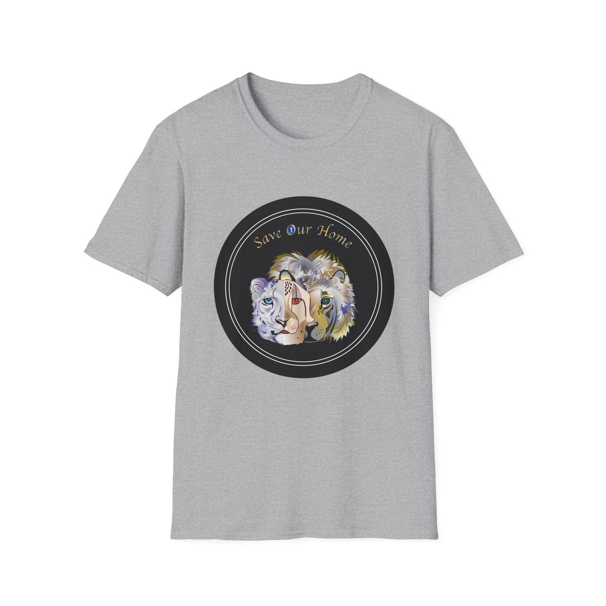 Cats Trio Unisex Softstyle Tee