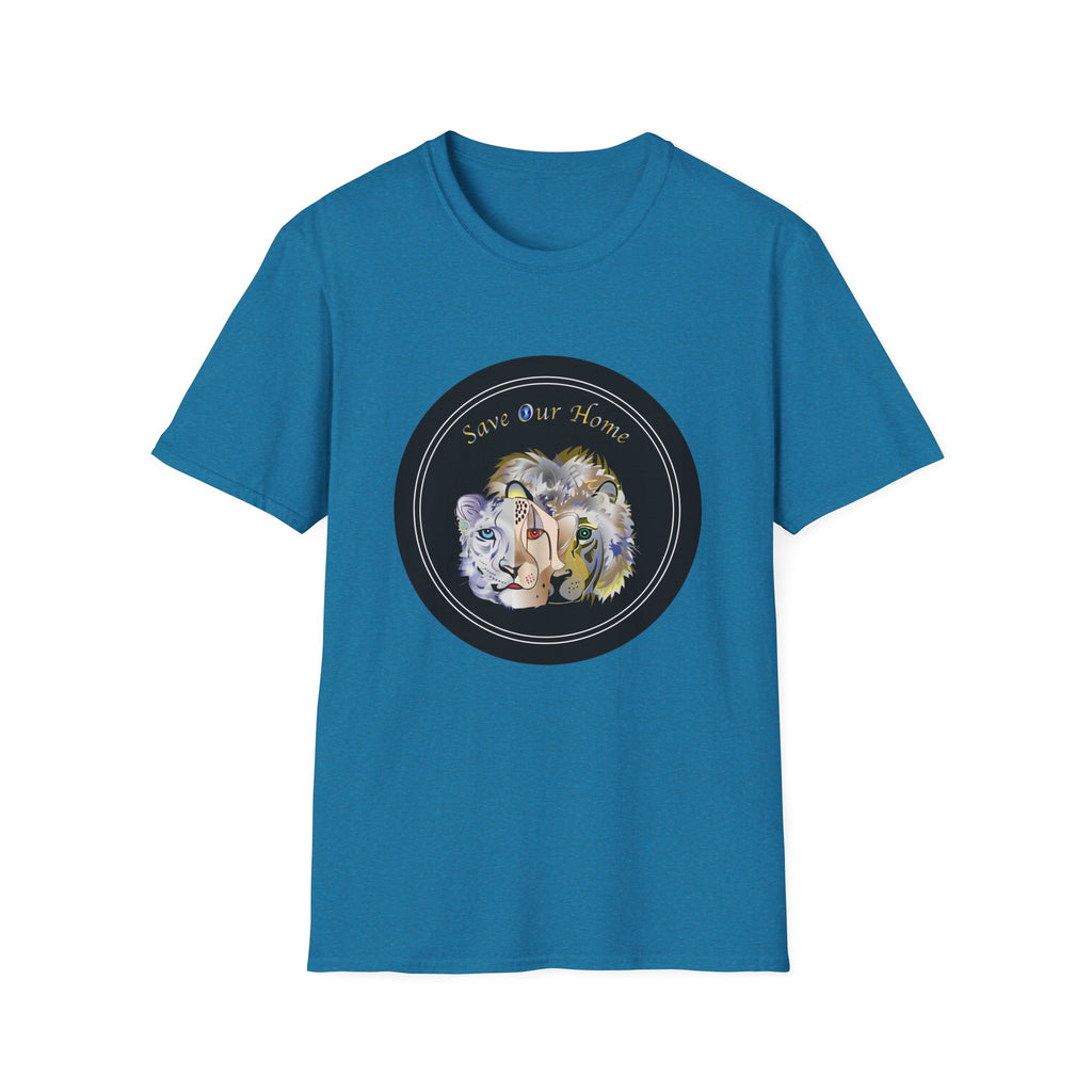 Cats Trio Unisex Softstyle Tee