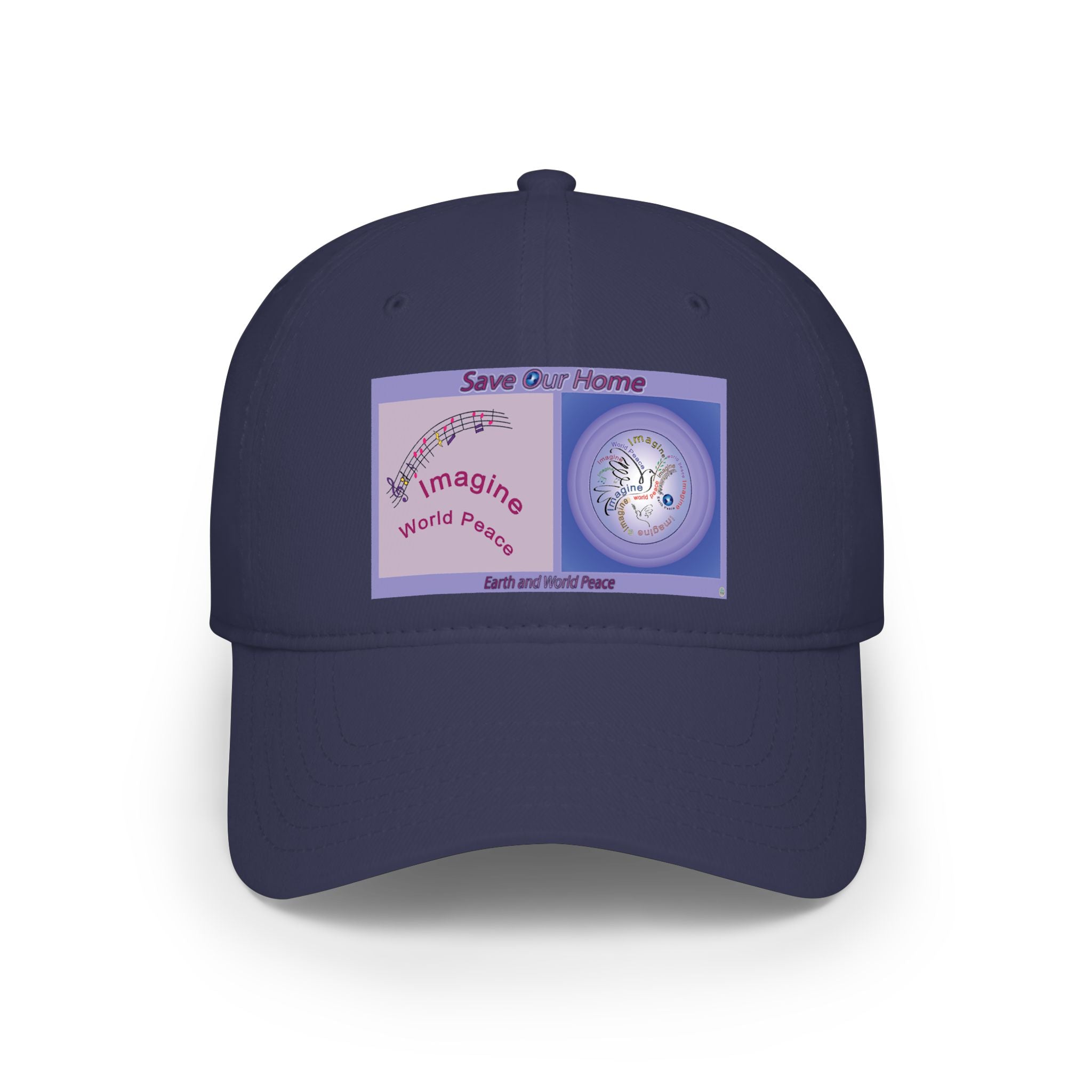 Imagine World Peace  Baseball Cap — "Save Our Home" Earth & World Peace Design