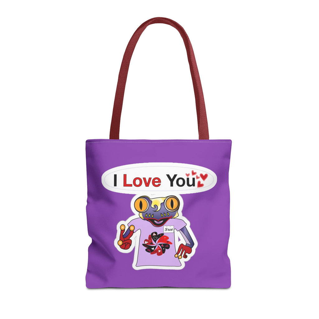 Mc Frog I Love You Sticker 2 Tote