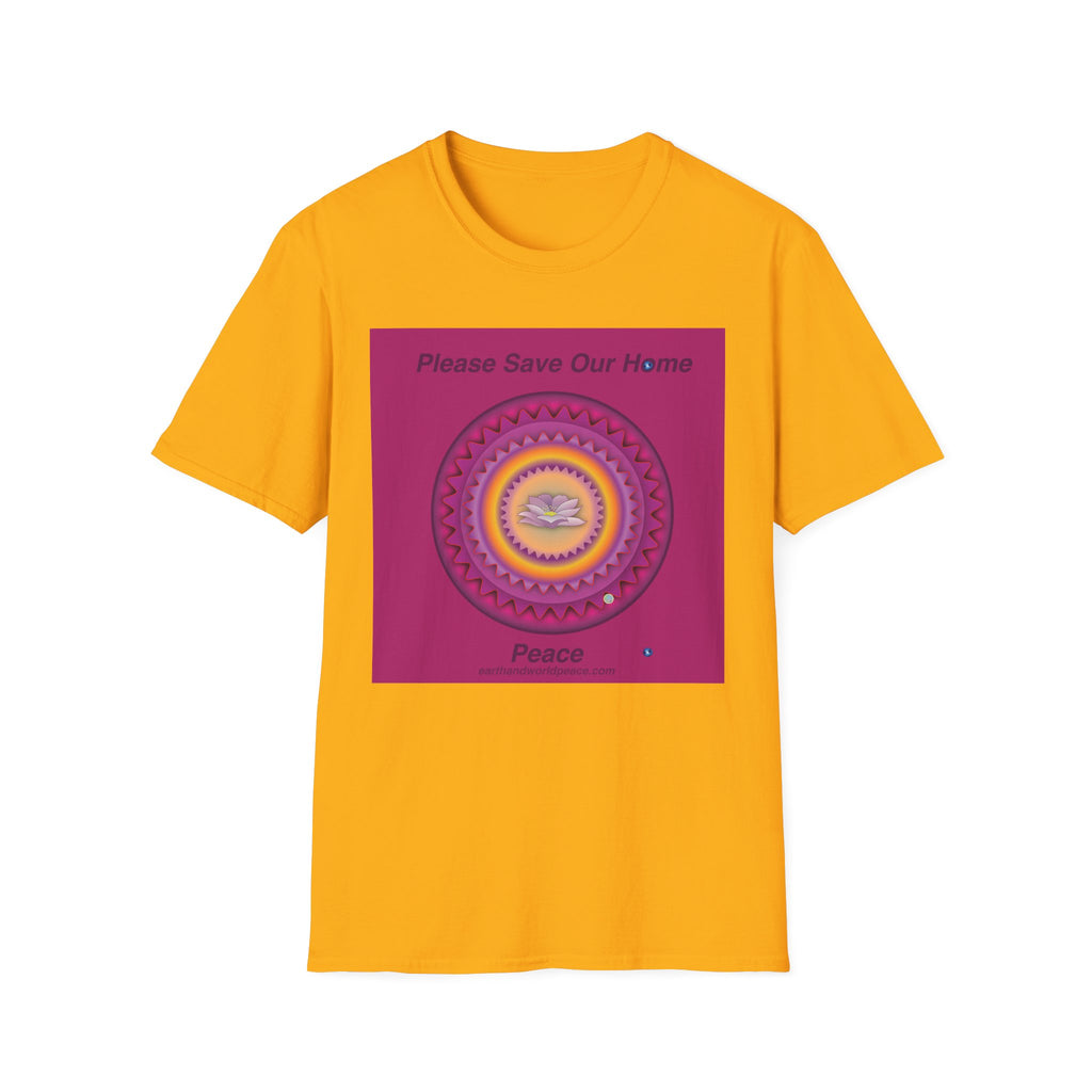 Lotus Petals Peace T-Shirt